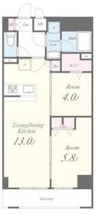 JPT RESIDENSE【3階】の間取り