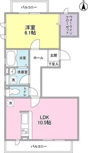 東京都世田谷区奥沢3【マンション】の間取り