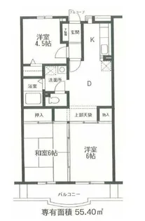 グレイス希望ヶ丘【2階】の間取り