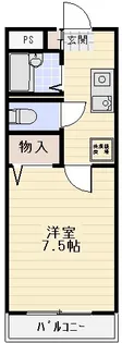 MfマンションII【2階】の間取り