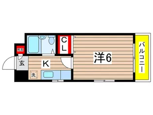 メゾンクレール【3階】の間取り