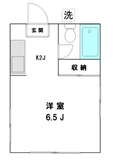 東京都中野区東中野1【アパート】の間取り
