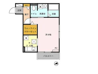 神奈川県横浜市泉区新橋町【アパート】の間取り