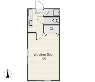マリーンハイツ【1階】の間取り