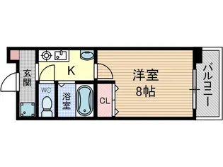 エク・サン・プロヴァンス【3階】の間取り