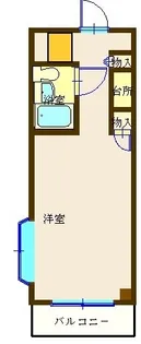 アクシス湘南【4階】の間取り