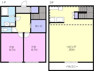 ガジェットハウス尼ヶ辻の間取り