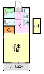 アドパリ10【2階】の間取り