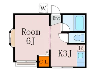 プチモール【2階】の間取り