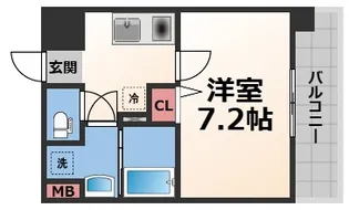 M’プラザ布施駅前参番館【11階】の間取り