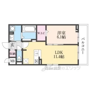 ノルドフィウ―メ【3階】の間取り