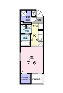 サンリット II【5階】の間取り