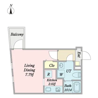 Cherim武蔵境【1階】の間取り