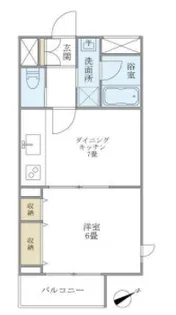 WELL HOUSE東大井【3階】の間取り
