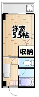 マンションかおり【2階】の間取り