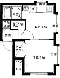 パレ山王【2階】の間取り