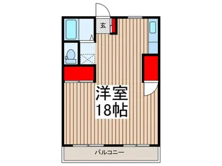 小高ハイツ.【2階】の間取り