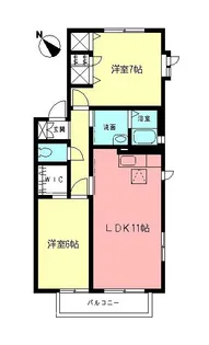 シエルVI【2階】の間取り