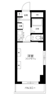 サンセール神楽坂【2階】の間取り