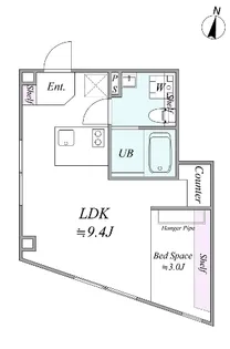 artorium新中野【1階】の間取り