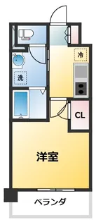 Luxe東三国+【8階】の間取り