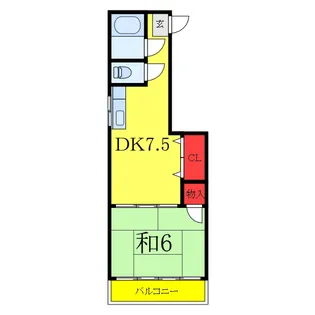 前田マンション【2階】の間取り
