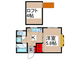 松戸ダイナスティ-【1階】の間取り