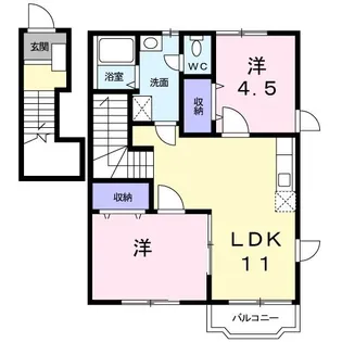 センチュリーIII【2階】の間取り