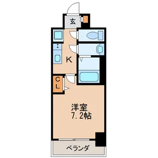 アドバンス名古屋モクシー【9階】の間取り