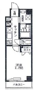 メゾンベール【4階】の間取り