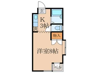 エグゼ沼袋【3階】の間取り