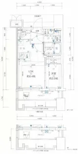 グランフォーレプライム六本松II【8階】の間取り