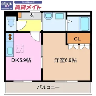 JoyFull【1階】の間取り