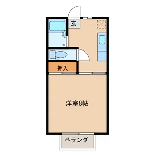 プレジール・レオ【2階】の間取り