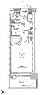 プレール・ドゥーク西川口II【5階】の間取り