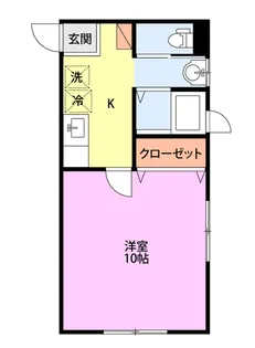 HILLS TOYANO【2階】の間取り