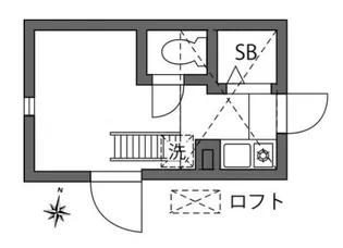 グラード氷川台【2階】の間取り