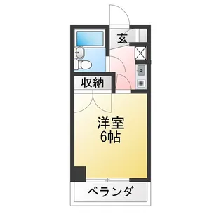 ヴランニュー金沢八景【4階】の間取り