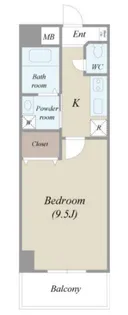 グランデ本厚木中町【8階】の間取り