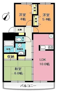 エイタイマンション【5階】の間取り