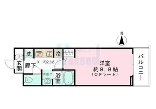 ホワイトカウンティ富士見台【3階】の間取り