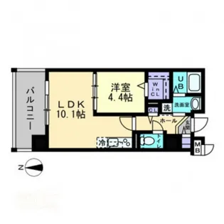 ハアラン国体町【8階】の間取り