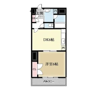 マスゼンビル【3階】の間取り