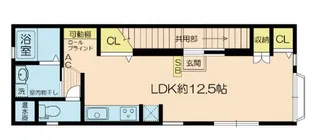 ジョイ・バース【2階】の間取り
