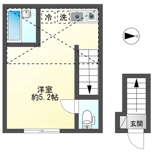 アートヒルズ大森西【2階】の間取り