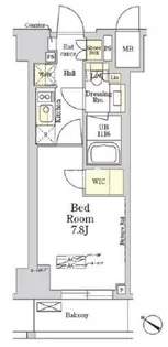 THE CLASS MINAMIAZABU【4階】の間取り