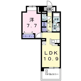 グランドール【5階】の間取り