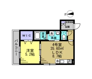 Plaisir【2階】の間取り