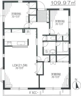 一栄ハイム(イチエイハイム)【2階】の間取り