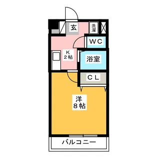 Y’sメゾン【1階】の間取り